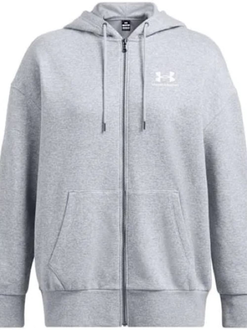 Under Armour Heather Gray Zip Hoodie